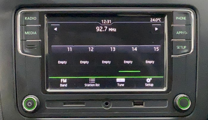 2018 Skoda Rapid AMBITION 1.5 TDI, Diesel, Manual, 89,140 km, Infotainment System