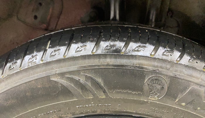 2018 Tata NEXON XZ PLUS DIESEL, Diesel, Manual, 1,04,845 km, Left Rear Tyre Tread