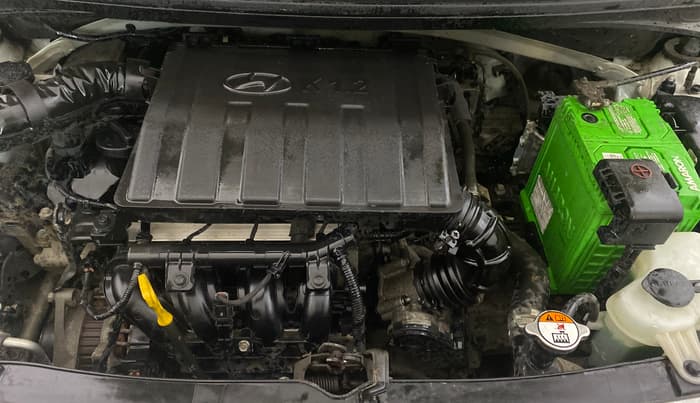 2016 Hyundai Grand i10 ASTA (O) 1.2 KAPPA VTVT, Petrol, Manual, 25,996 km, Engine View