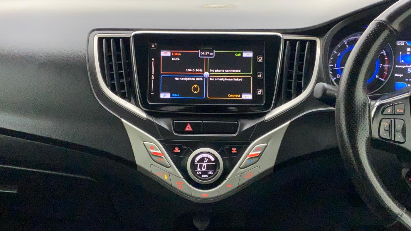 2017 Maruti Baleno ALPHA PETROL 1.2, Petrol, Manual, 51,320 km, Air Conditioner