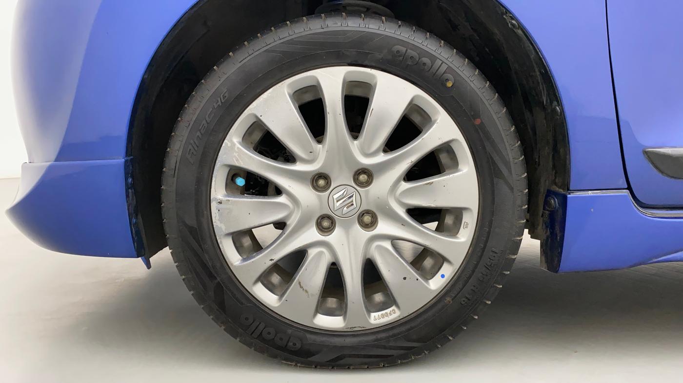 2017 Maruti Baleno ALPHA PETROL 1.2, Petrol, Manual, 51,320 km, Left Front Wheel