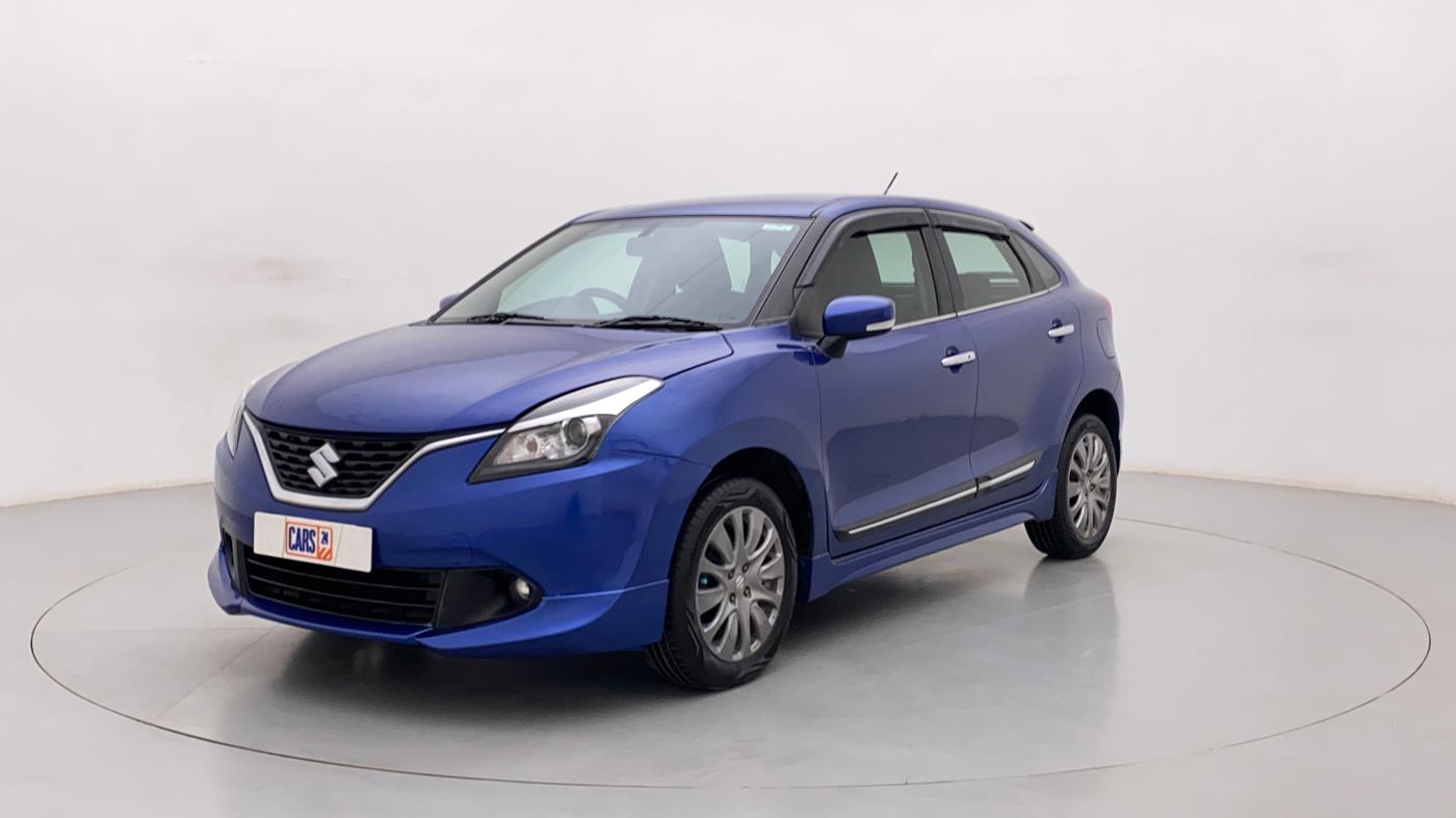 2017 Maruti Baleno ALPHA PETROL 1.2, Petrol, Manual, 51,320 km, Left Front Diagonal