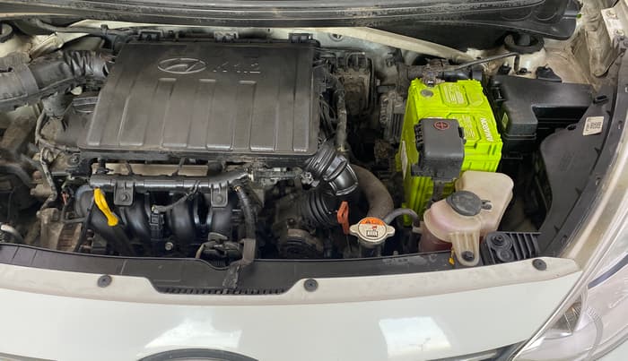 2016 Hyundai Grand i10 ASTA AT 1.2 KAPPA VTVT, Petrol, Automatic, 73,929 km, Engine View - Left