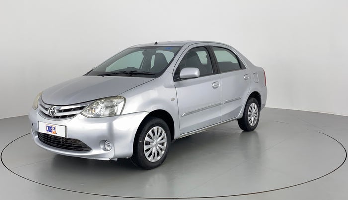 2011 Toyota Etios G, Petrol, Manual, 81,055 km, Left Front Diagonal