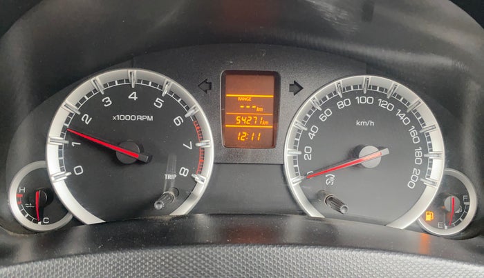 2013 Maruti Swift VXI, Petrol, Manual, 54,248 km, Odometer Image