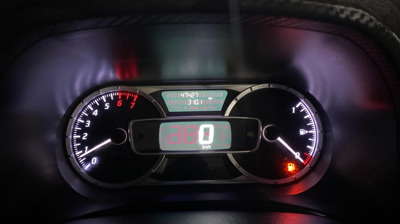 2019 Nissan Kicks XV 1.5, Petrol, Manual, 47,427 km, Odometer Image
