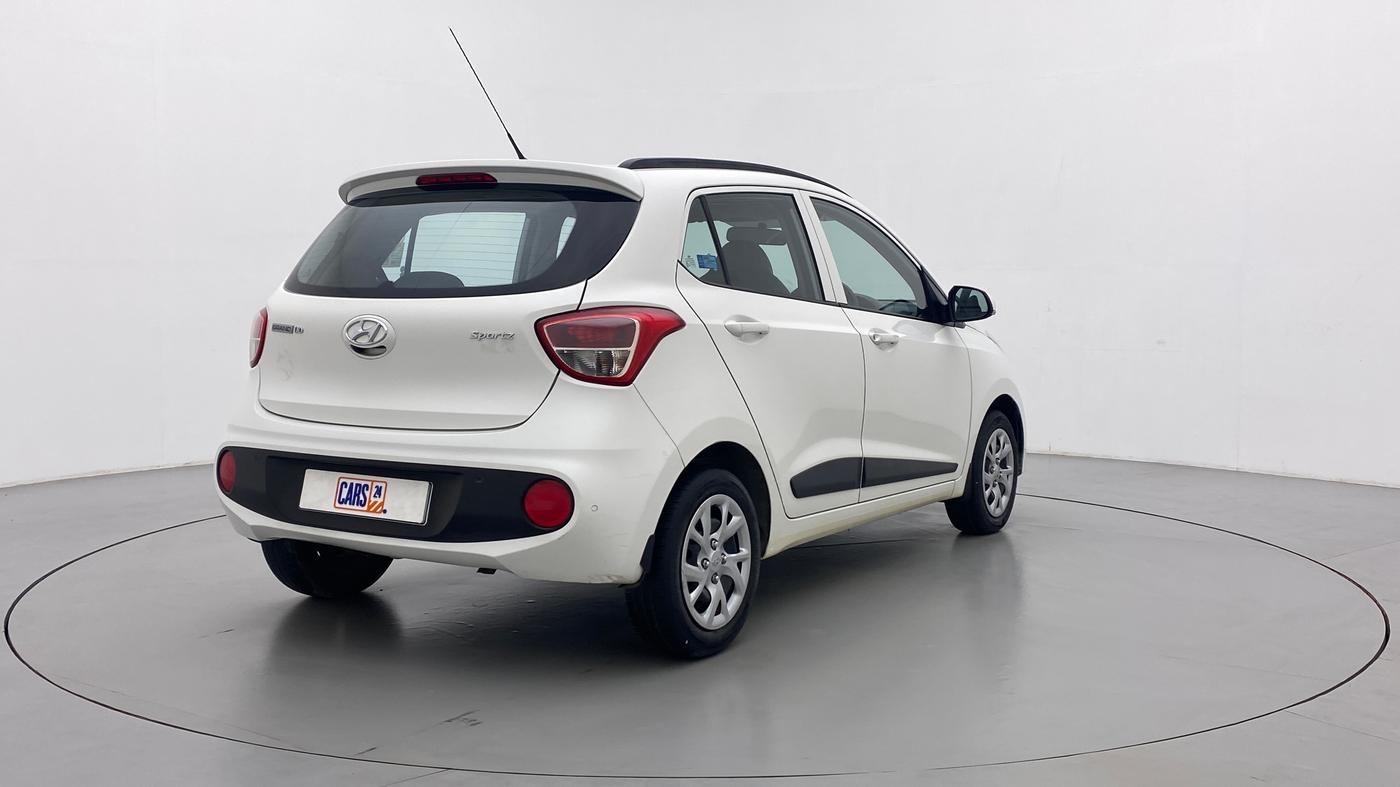 2018 Hyundai Grand i10 SPORTZ O 1.2, Petrol, Manual, 23,976 km, Right Back Diagonal
