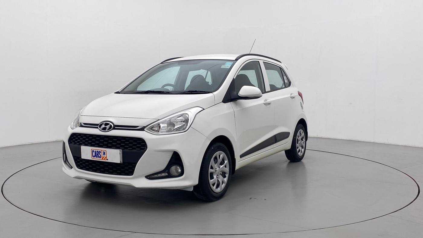 2018 Hyundai Grand i10 SPORTZ O 1.2, Petrol, Manual, 23,976 km, Left Front Diagonal