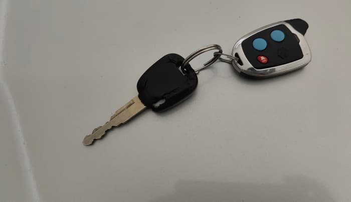 2019 Maruti New Wagon-R LXI CNG (O) 1.0, CNG, Manual, 64,821 km, Key Close Up