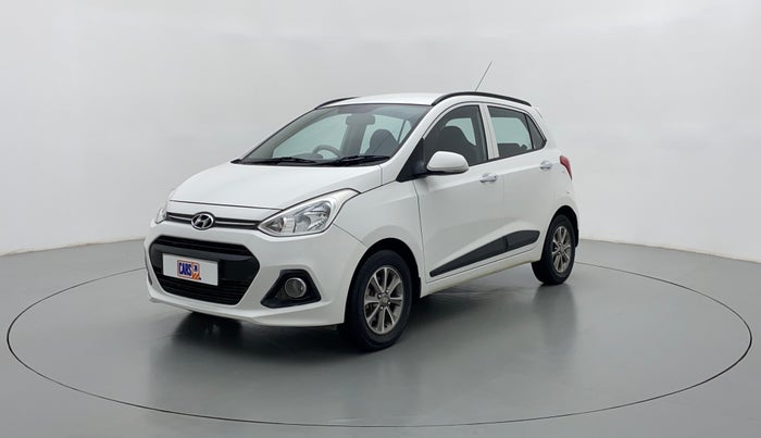 2015 Hyundai Grand i10 ASTA 1.2 (O) VTVT, Petrol, Manual, 90,904 km, Left Front Diagonal