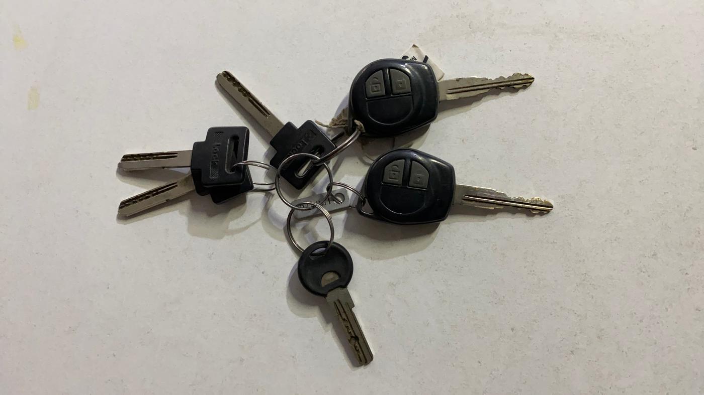 2015 Maruti Ertiga VXI, Petrol, Manual, 54,774 km, Key Close Up