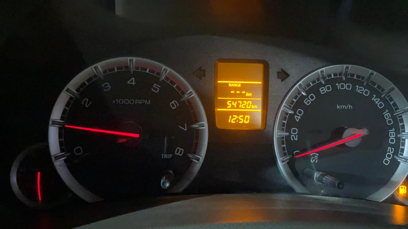 2015 Maruti Ertiga VXI, Petrol, Manual, 54,774 km, Odometer Image
