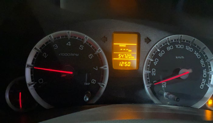 2015 Maruti Ertiga VXI, Petrol, Manual, 54,714 km, Odometer Image