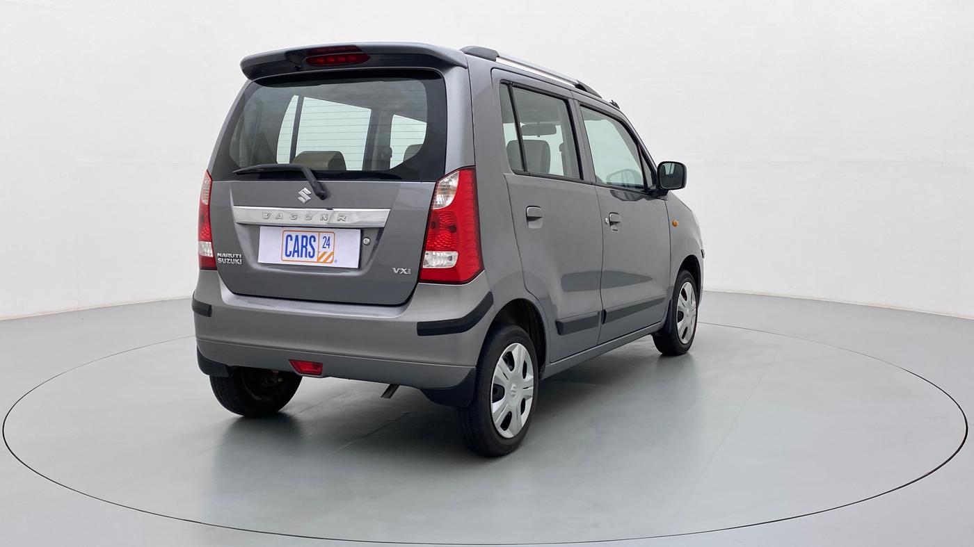 2015 Maruti Wagon R 1.0 VXI, Petrol, Manual, 55,970 km, Right Back Diagonal