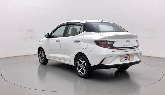 2020 Hyundai AURA SX PLUS 1.2 AMT, Petrol, Automatic, 41,470 km, Left Back Diagonal