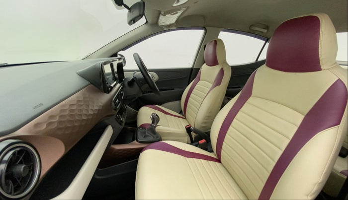 2020 Hyundai AURA SX PLUS 1.2 AMT, Petrol, Automatic, 41,470 km, Right Side Front Door Cabin