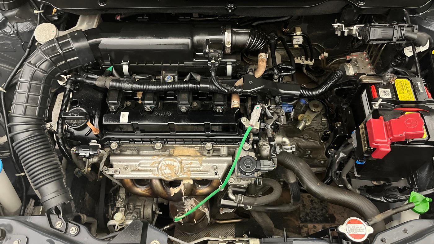 2023 Maruti Swift LXI, Petrol, Manual, 31,686 km, Engine View