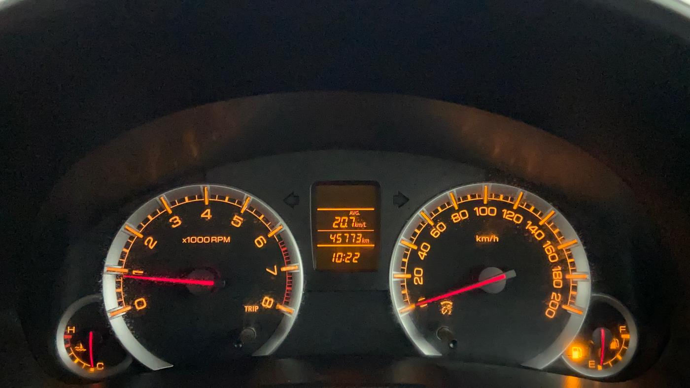 2014 Maruti Swift VXI, Petrol, Manual, 45,773 km, Odometer Image