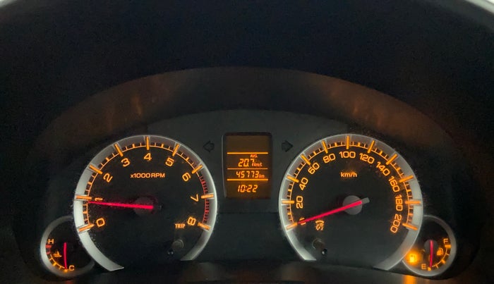 2014 Maruti Swift VXI, Petrol, Manual, 45,773 km, Odometer Image