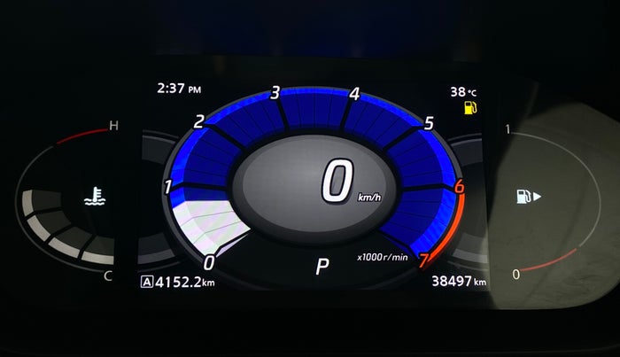 2023 Nissan MAGNITE XV PREMIUM TURBO CVT, Petrol, Automatic, 38,493 km, Odometer Image