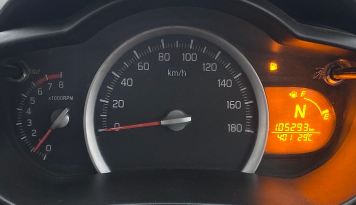 2017 Maruti Celerio ZXI AMT (O), Petrol, Automatic, 1,05,257 km, Odometer Image