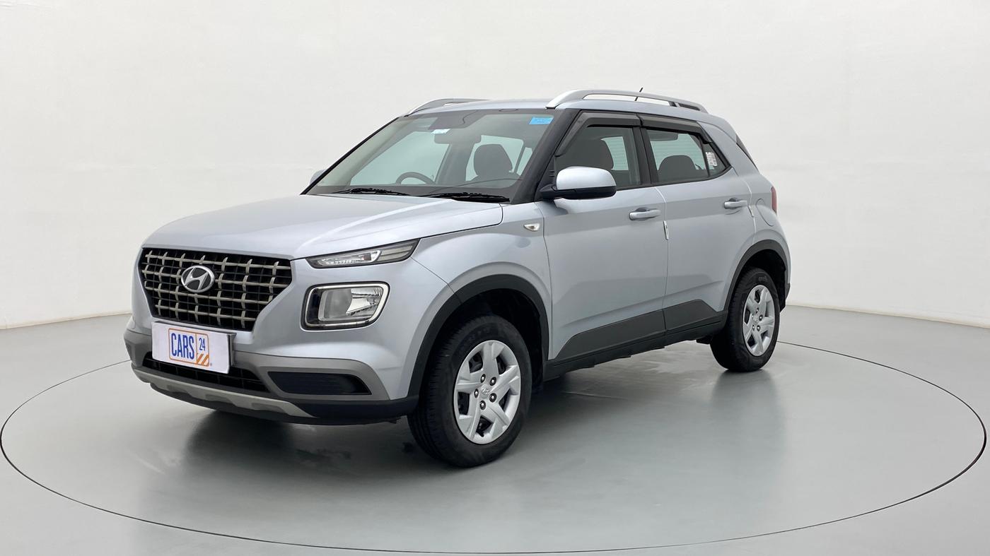2021 Hyundai VENUE S MT 1.2 KAPPA, Petrol, Manual, 3,178 km, Left Front Diagonal