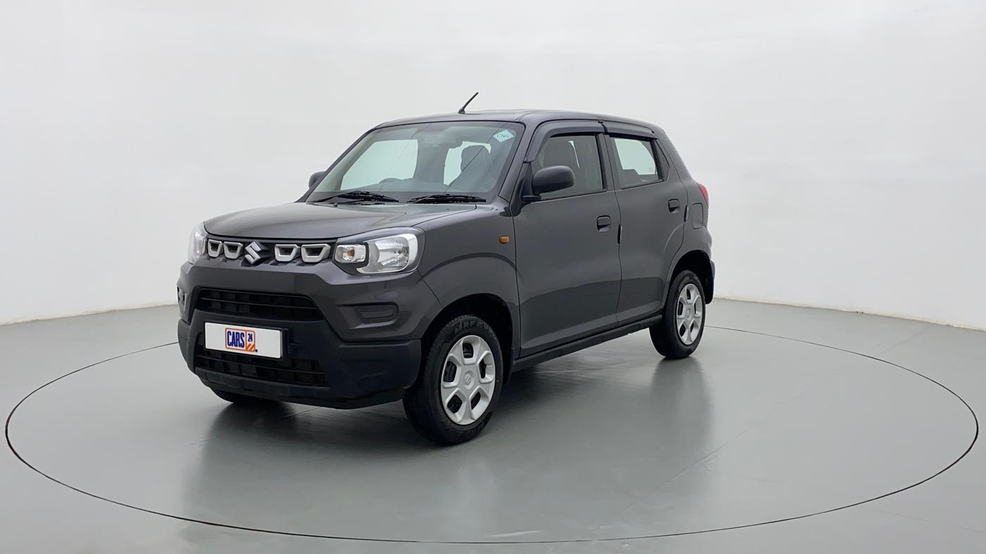 2020 Maruti S PRESSO VXI CNG, CNG, Manual, 19,609 km, Left Front Diagonal