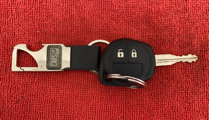 2020 Maruti S PRESSO VXI CNG, CNG, Manual, 19,609 km, Key Close Up