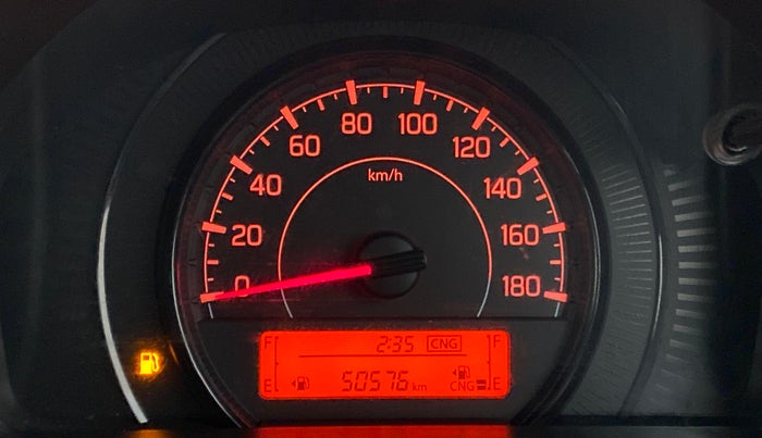 2019 Maruti New Wagon-R 1.0 Lxi (o) cng, CNG, Manual, 50,618 km, Odometer Image