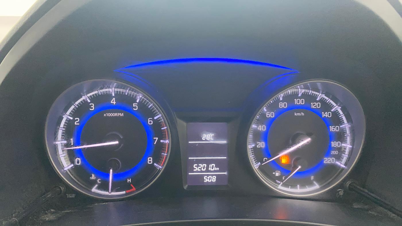 2018 Maruti Baleno DELTA PETROL 1.2, Petrol, Manual, 52,009 km, Odometer Image