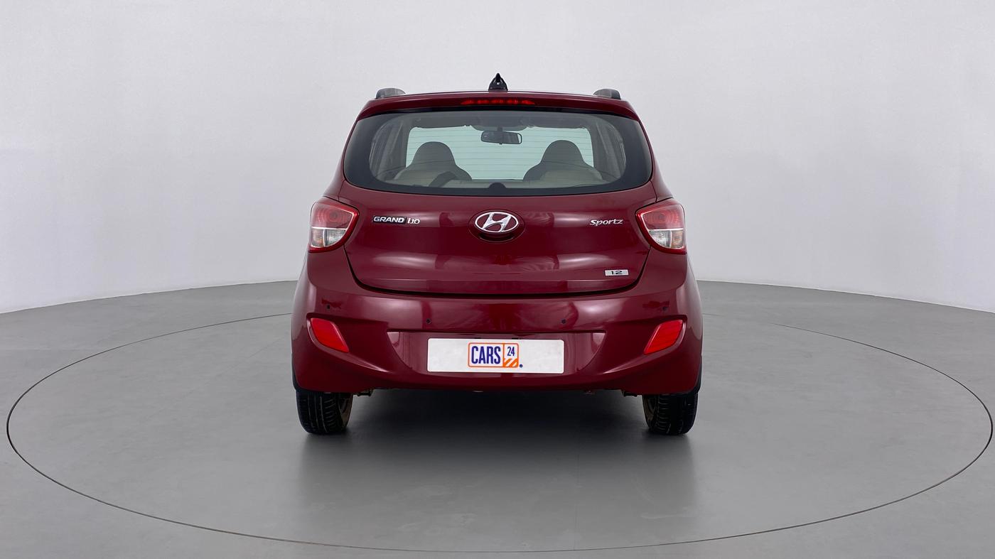 2016 Hyundai Grand i10 SPORTZ 1.2 KAPPA VTVT, Petrol, Manual, 20,590 km, Back/Rear