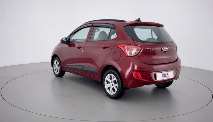 2016 Hyundai Grand i10 SPORTZ 1.2 KAPPA VTVT, Petrol, Manual, 20,590 km, Left Back Diagonal