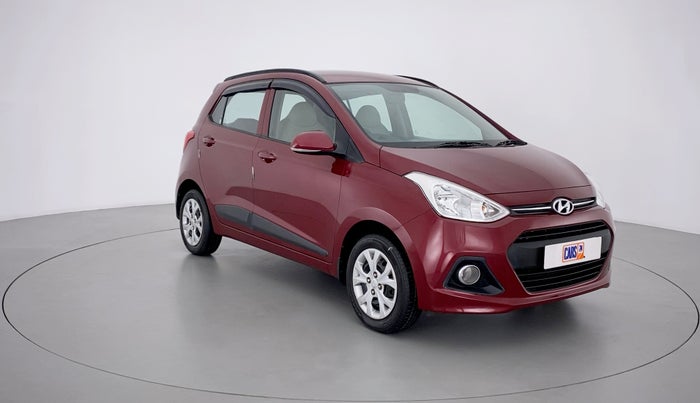 2016 Hyundai Grand i10 SPORTZ 1.2 KAPPA VTVT, Petrol, Manual, 20,590 km, Right Front Diagonal
