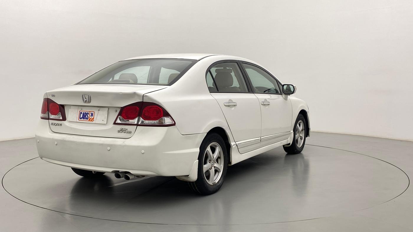 2011 Honda Civic 1.8V MT SUN ROOF, Petrol, Manual, 25,991 km, Right Back Diagonal