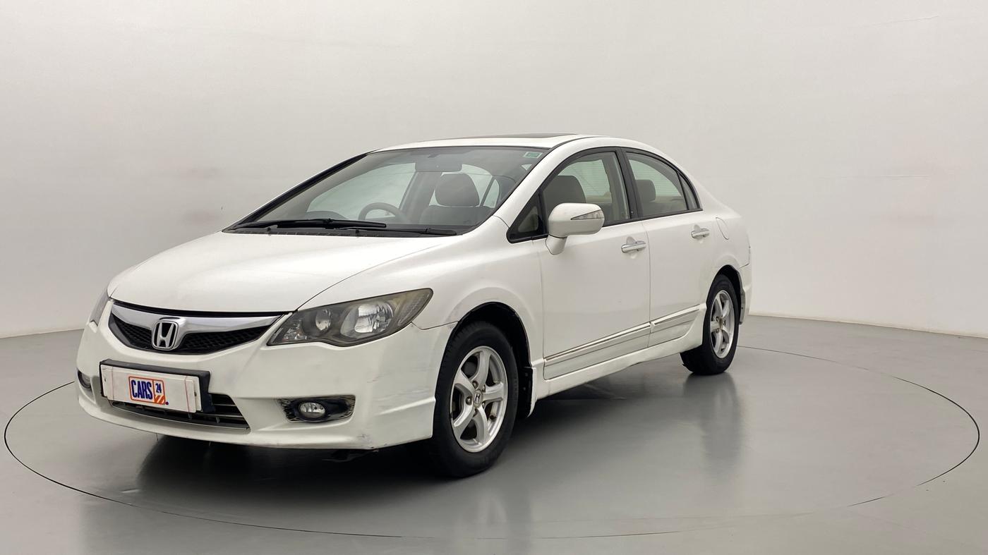 2011 Honda Civic 1.8V MT SUN ROOF, Petrol, Manual, 25,991 km, Left Front Diagonal