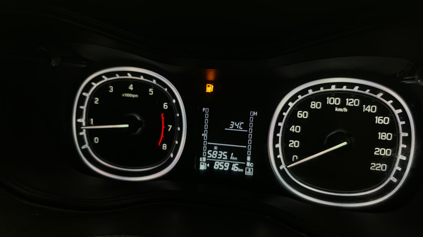 2022 Maruti Vitara Brezza ZXI PLUS, Petrol, Manual, 85,865 km, Odometer Image