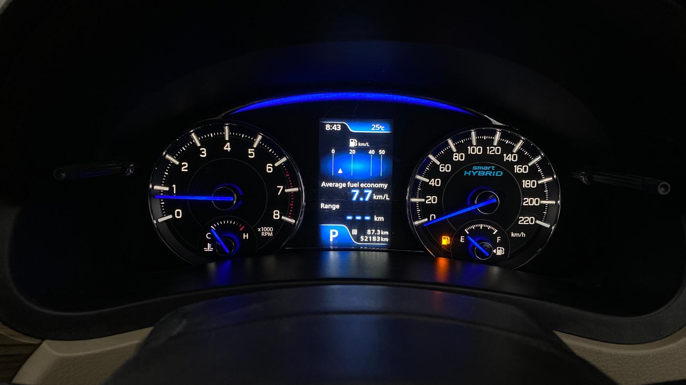 2020 Maruti Ciaz ALPHA  AT 1.5 SHVS PETROL, Petrol, Automatic, 52,176 km, Odometer Image