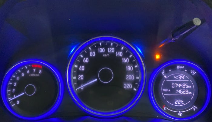 2015 Honda City 1.5L I-VTEC V MT, Petrol, Manual, 74,536 km, Odometer Image