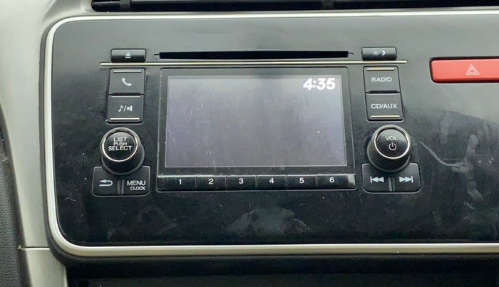 2015 Honda City 1.5L I-VTEC V MT, Petrol, Manual, 74,536 km, Infotainment System