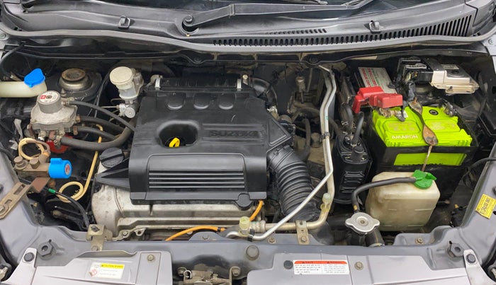 2018 Maruti Wagon R 1.0 VXI AMT, CNG, Automatic, 76,871 km, Open Bonet