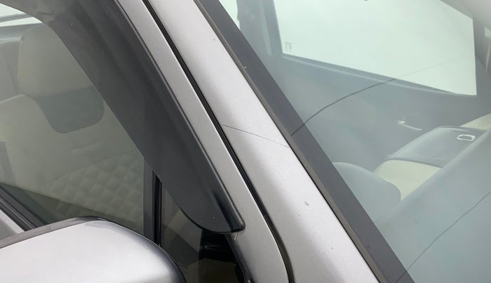2018 Maruti Wagon R 1.0 VXI AMT, CNG, Automatic, 76,871 km, Right A pillar - Minor scratches