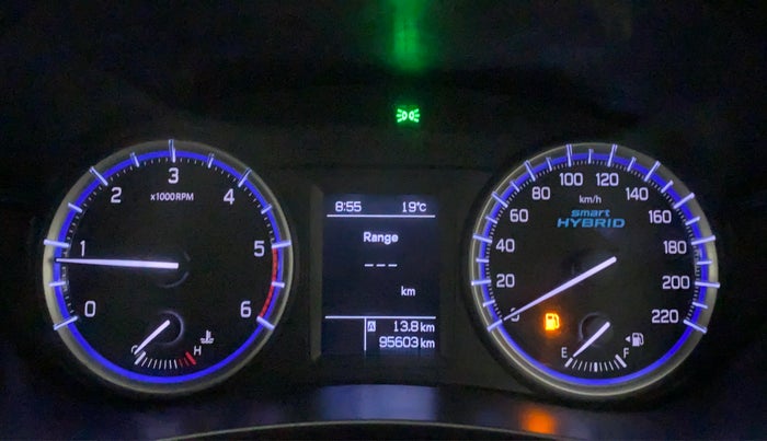 2017 Maruti S Cross DELTA 1.3, Diesel, Manual, 95,679 km, Odometer Image