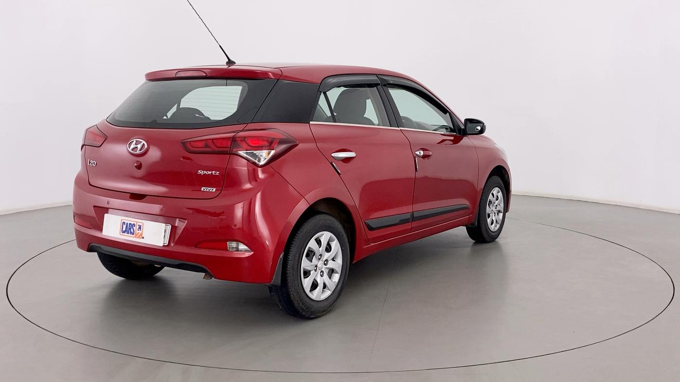 2017 Hyundai Elite i20 SPORTZ 1.2, Petrol, Manual, 49,509 km, Right Back Diagonal