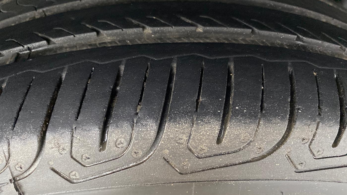 2019 Skoda Rapid AMBITION 1.5 TDI, Diesel, Manual, 54,620 km, Left Rear Tyre Tread