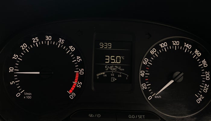 2019 Skoda Rapid AMBITION 1.5 TDI, Diesel, Manual, 54,620 km, Odometer Image