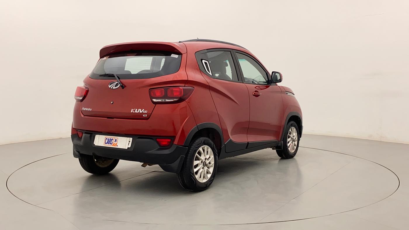 2016 Mahindra Kuv100 K8 D 6 STR, Diesel, Manual, 78,802 km, Right Back Diagonal