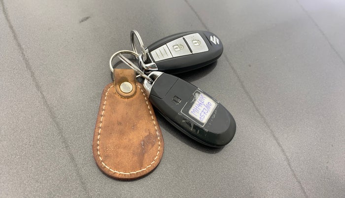 2018 Maruti Ertiga ZXI+, Petrol, Manual, 51,984 km, Key Close Up