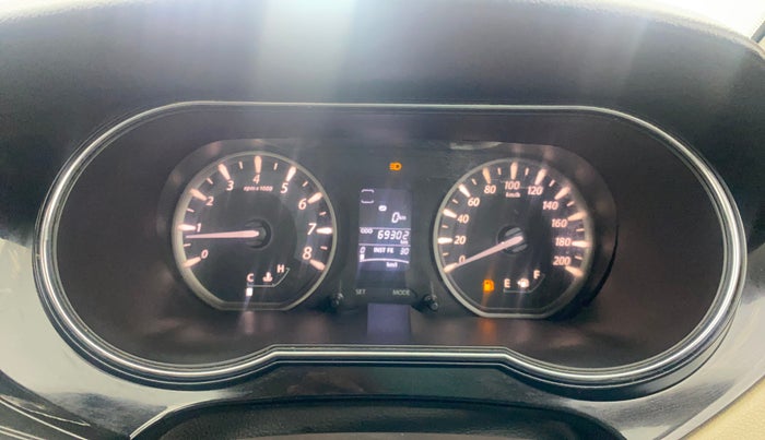 2015 Tata Zest XT PETROL, Petrol, Manual, 69,281 km, Odometer Image