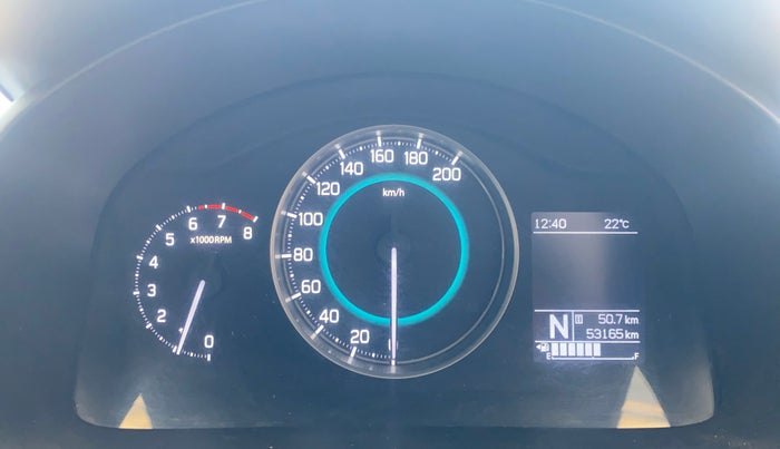 2018 Maruti IGNIS ZETA 1.2 AMT, Petrol, Automatic, 53,165 km, Odometer Image