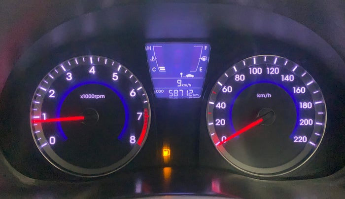 2013 Hyundai Verna FLUIDIC 1.6 VTVT EX, Petrol, Manual, 58,667 km, Odometer Image
